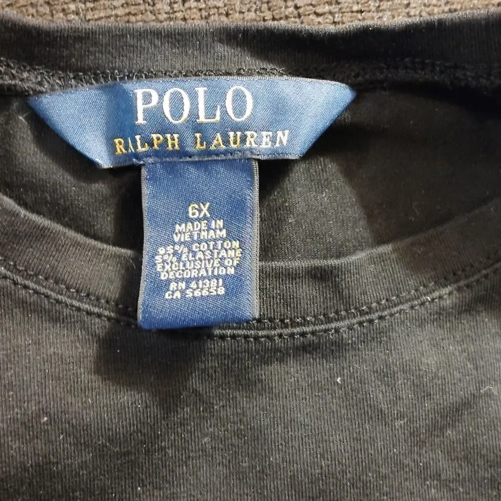 Polo Ralph Lauren black long sleeve - Picture 3 of 5